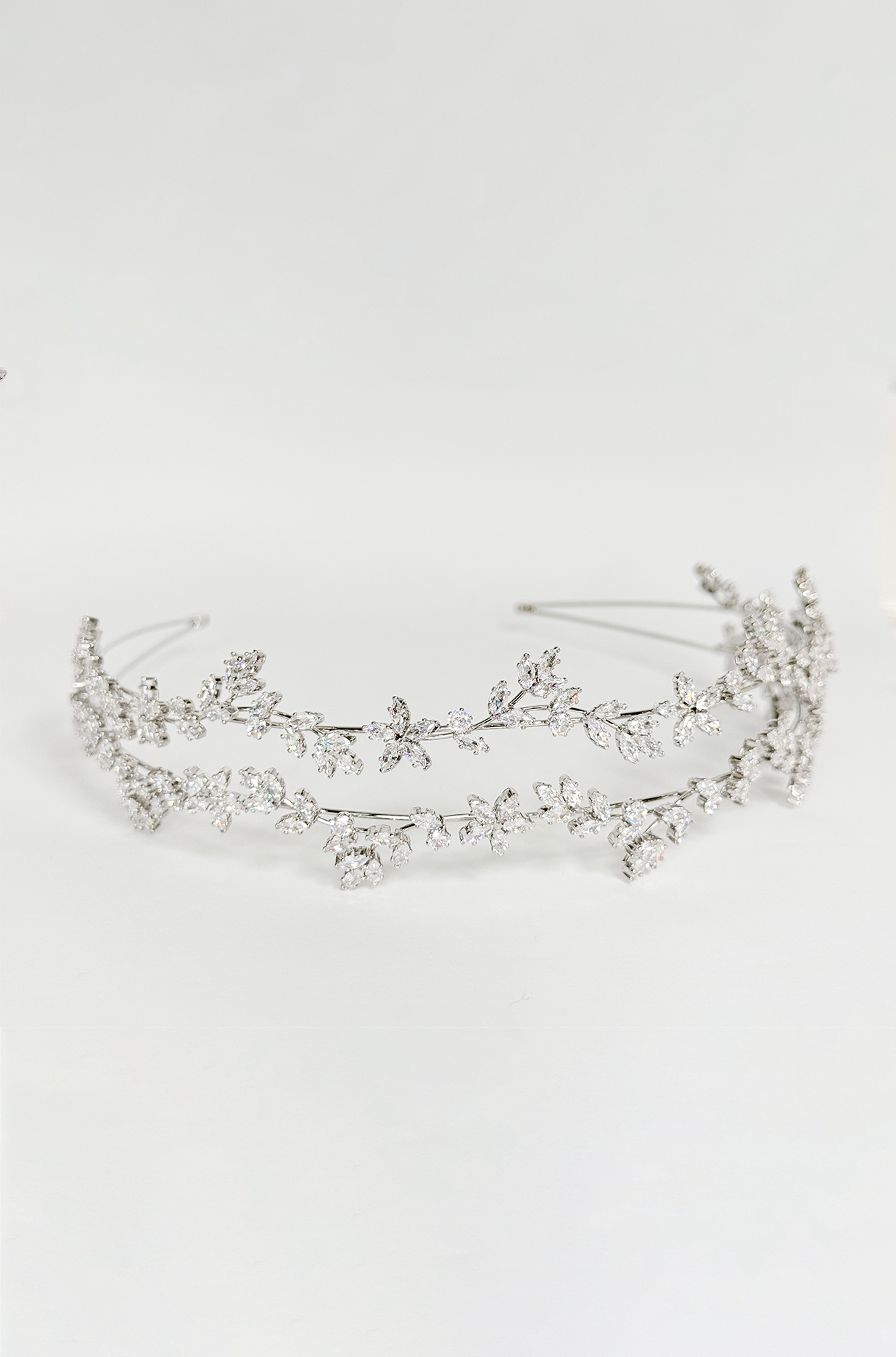 DOBLE CRYSTAL TIARA – VERO DIAZ BRIDAL